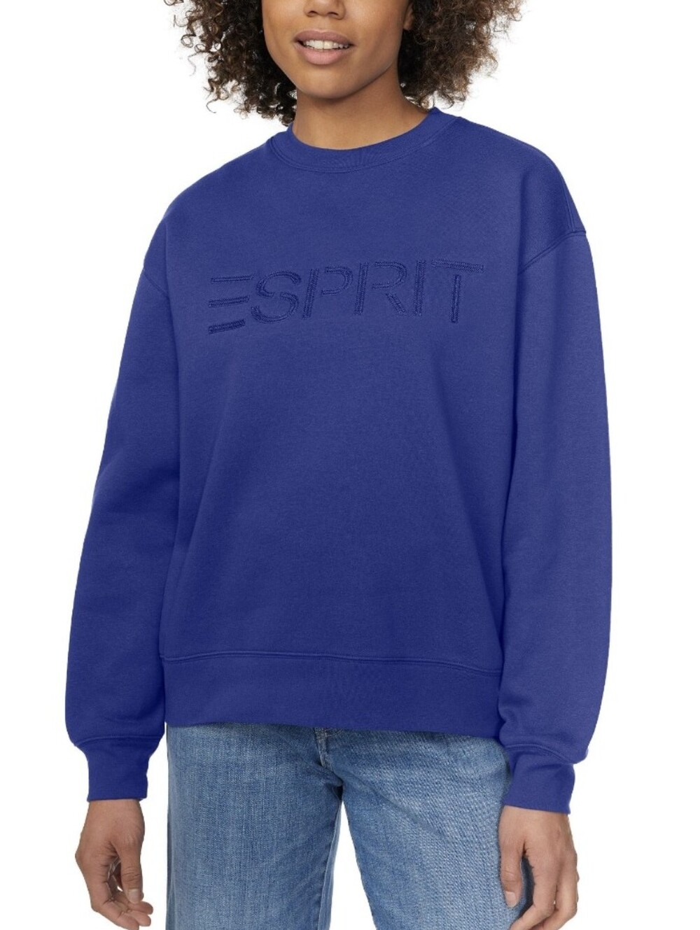 Esprit Blue Sweatshirt 90s 80s Viral XS NEW NWT